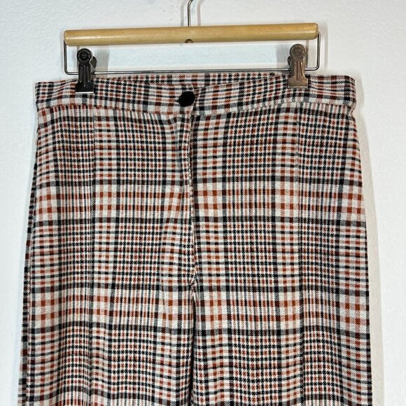 Free People Plaid Pants Casual Preppy 12 - Picture 5 of 12